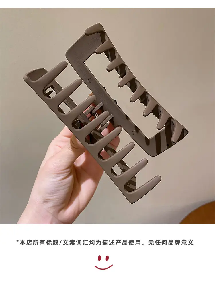 Extra Large Hairpin for Women with Shark Clip Back — feature 12