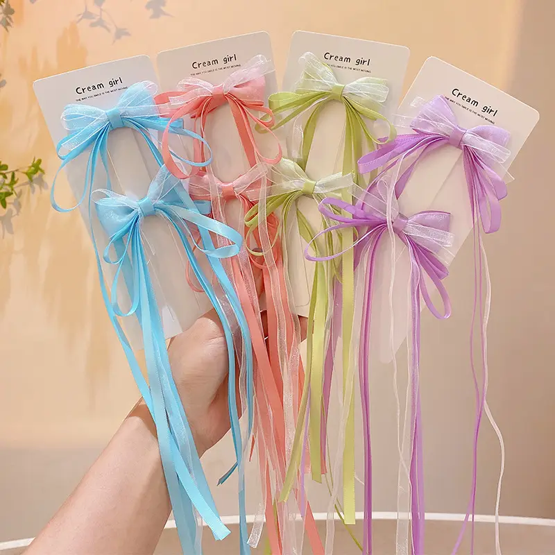 Girls Bow Hair Clips for Braided Hair Princess Style — feature 2