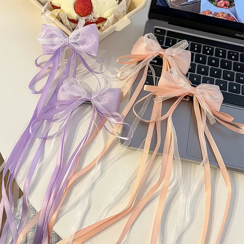 Girls Bow Hair Clips for Braided Hair Princess Style — feature 3