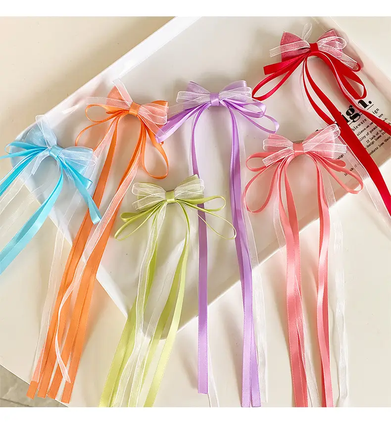 Girls Bow Hair Clips for Braided Hair Princess Style — feature 6