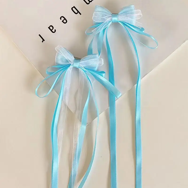 Girls Bow Hair Clips for Braided Hair Princess Style - Image 3