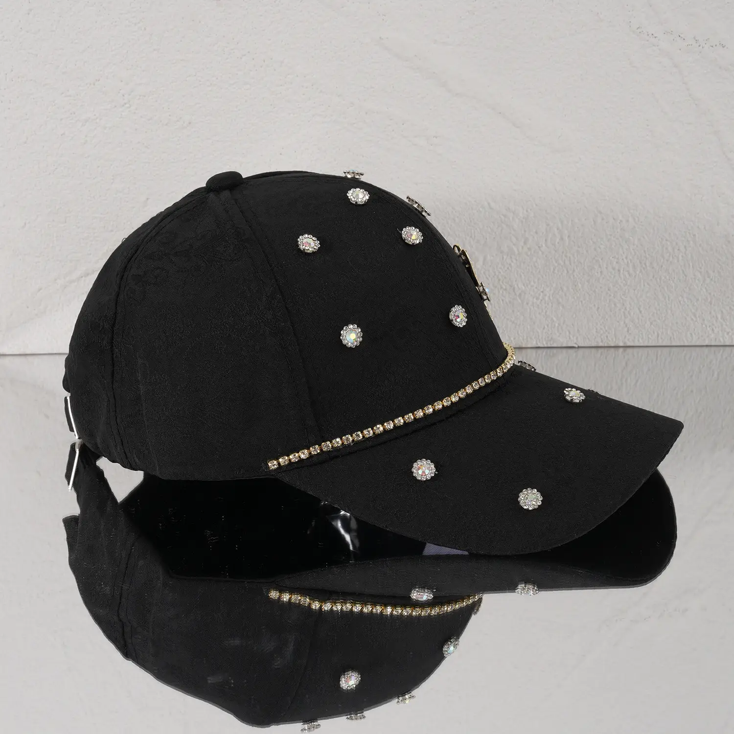 Pink Butterfly Diamond Baseball Cap for Girls — feature 10
