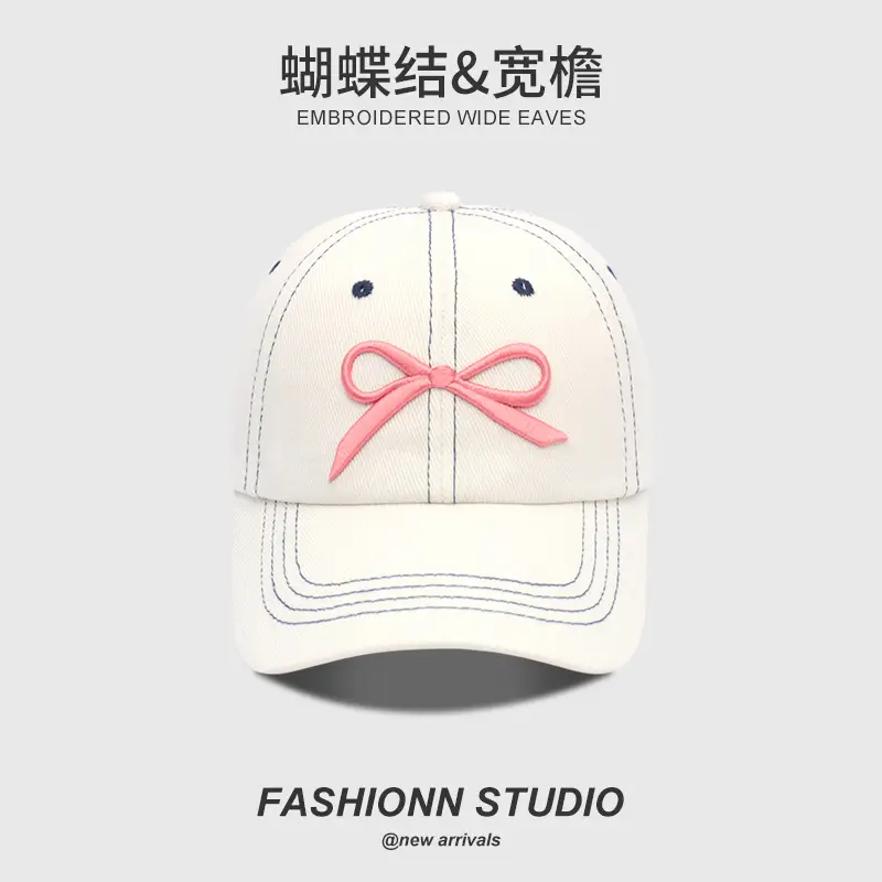 pink bow white