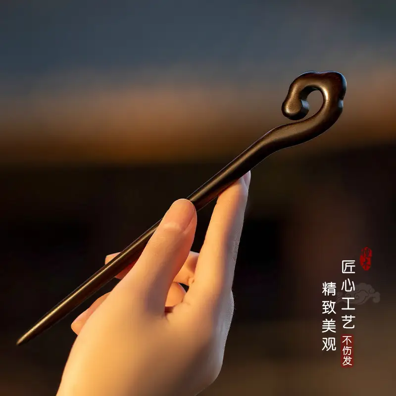 Xiangyun Wooden Hairpin for Women Daily Use
