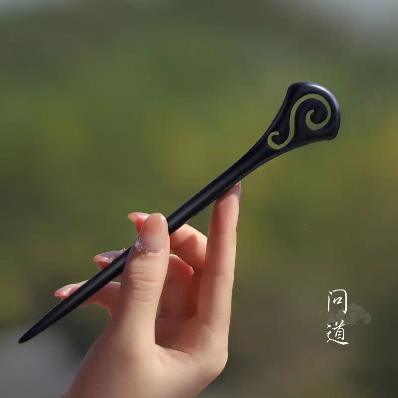 Xiangyun Wooden Hairpin for Women Daily Use