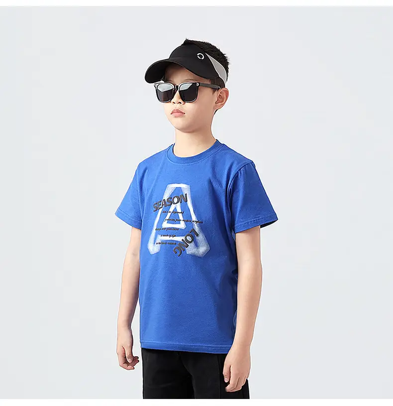 Kids Korean Style White T-Shirt Shorts Set — feature 42