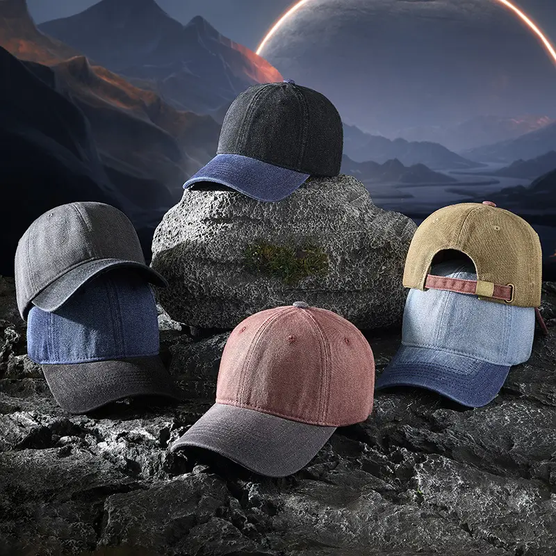 2025 Spring Distressed Baseball Sun Visor Cap Men Women