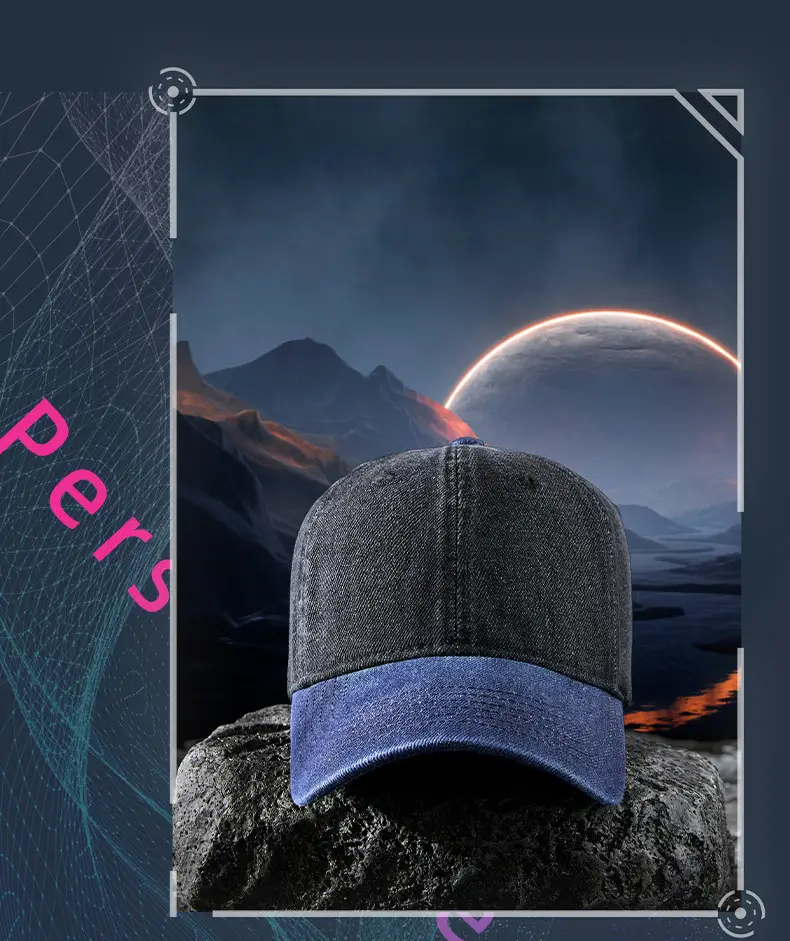 2025 Spring Distressed Baseball Sun Visor Cap Men Women — feature 13