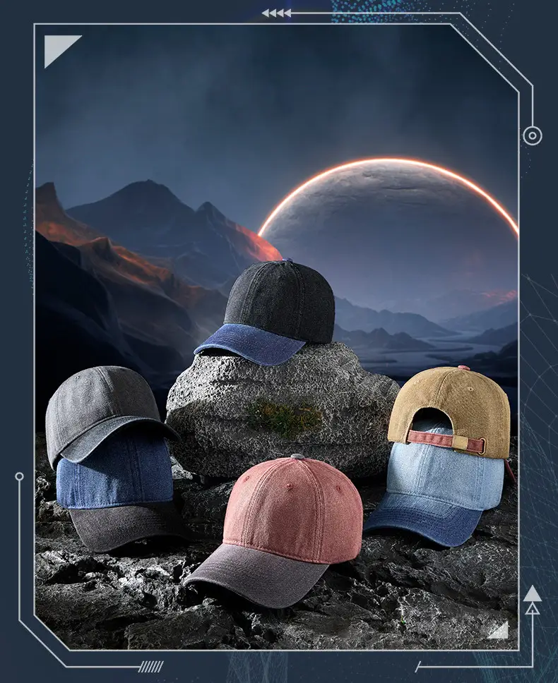 2025 Spring Distressed Baseball Sun Visor Cap Men Women — feature 20