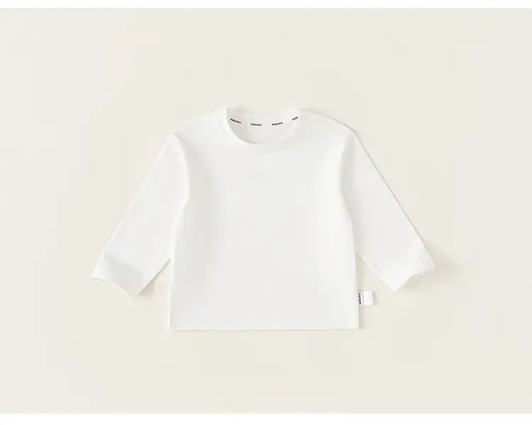 White Cotton T-Shirt for Girls Boys Summer Casual — feature 25