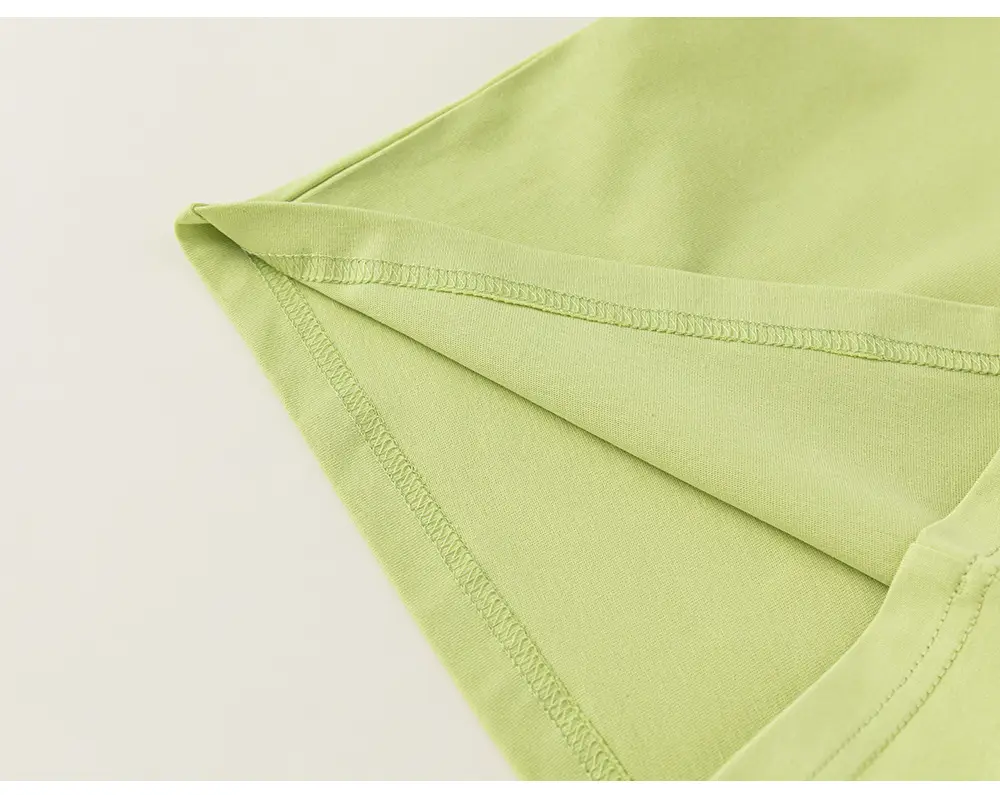 White Cotton T-Shirt for Girls Boys Summer Casual — feature 37
