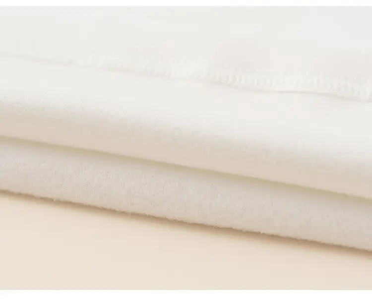 White Cotton T-Shirt for Girls Boys Summer Casual — feature 43