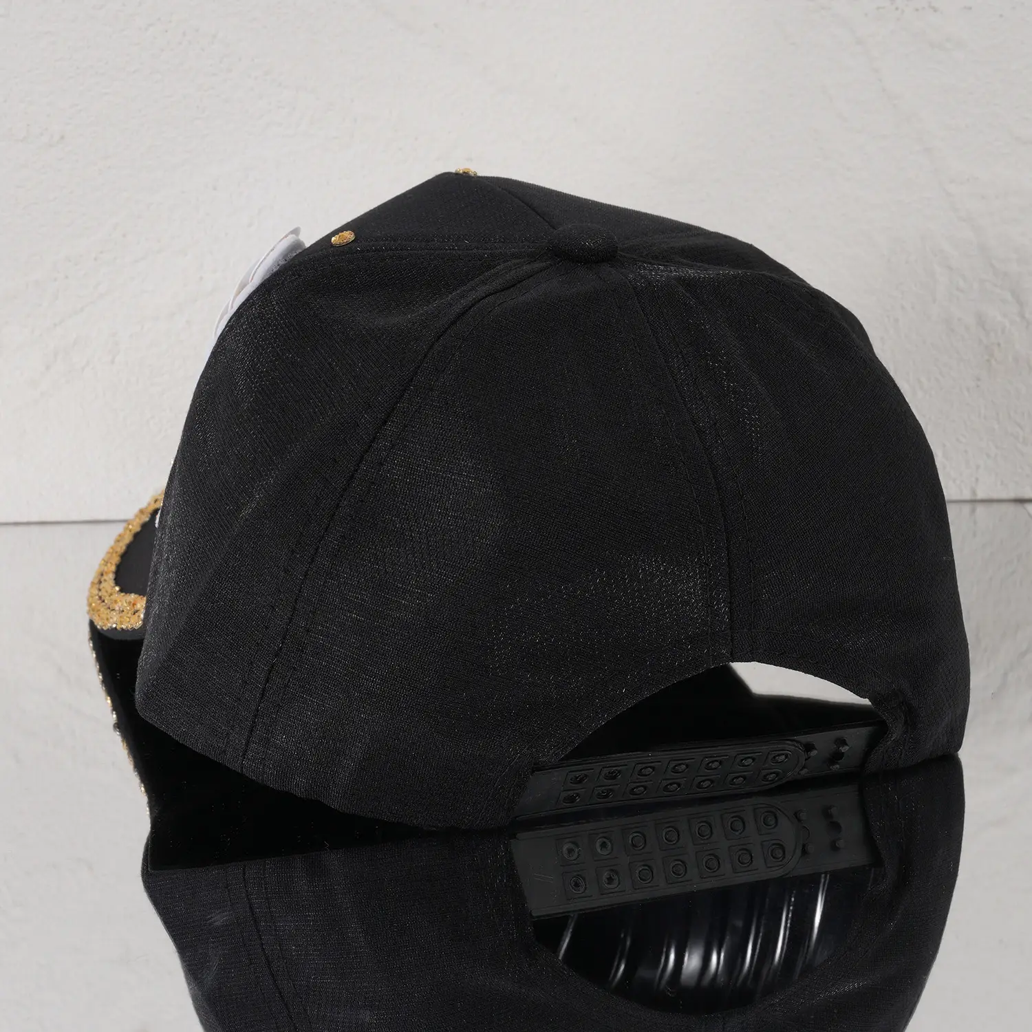 Pink Butterfly Baseball Cap with Sequins & Rhinestones — feature 11