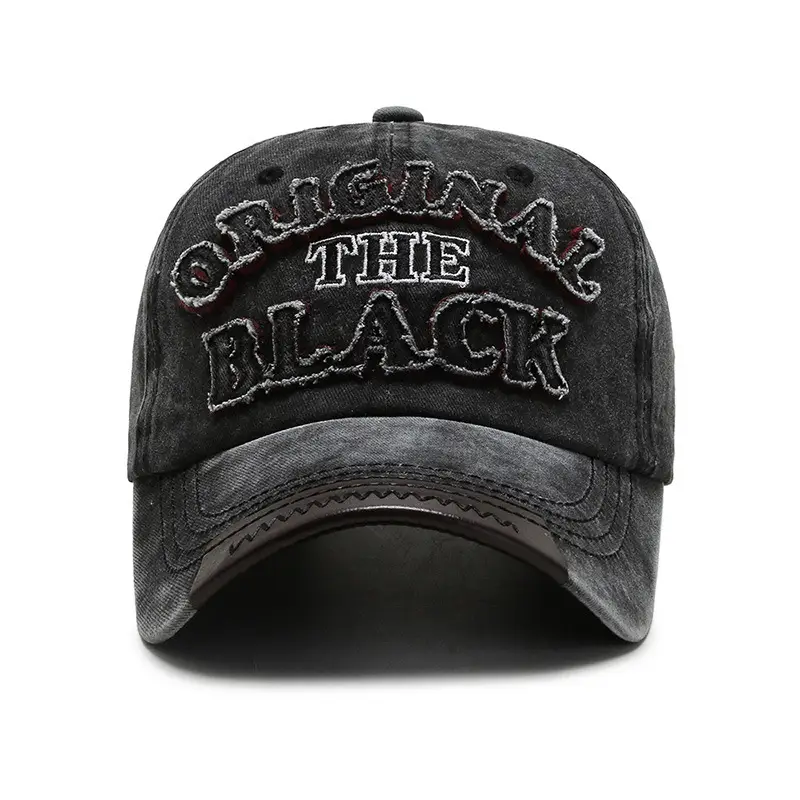 Men's "Run The Mac" Embroidered Cap Brown - Image 7