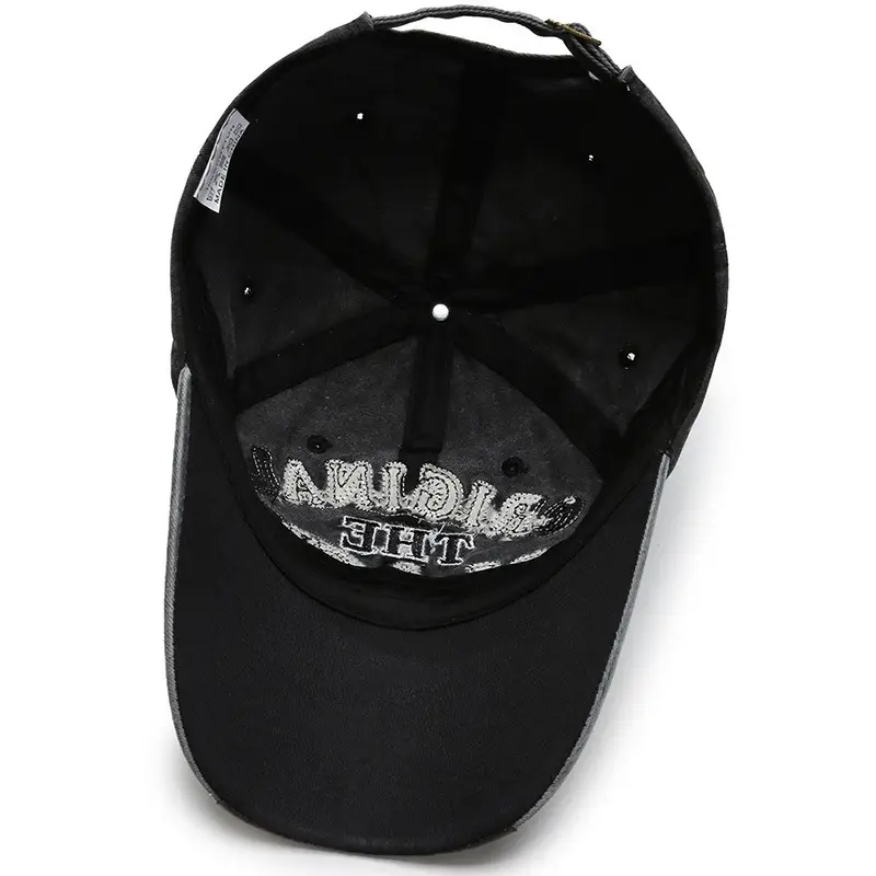 Men's "Run The Mac" Embroidered Cap Brown - Image 10