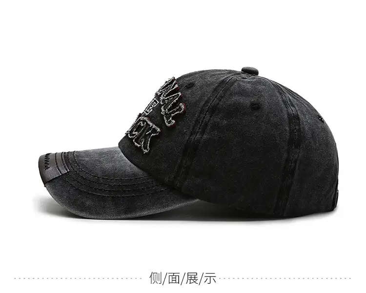 Men's "Run The Mac" Embroidered Cap Brown — feature 8
