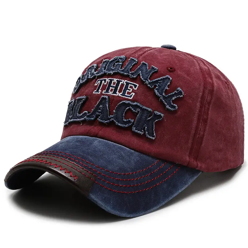 Men's "Run The Mac" Embroidered Cap Brown - Image 4