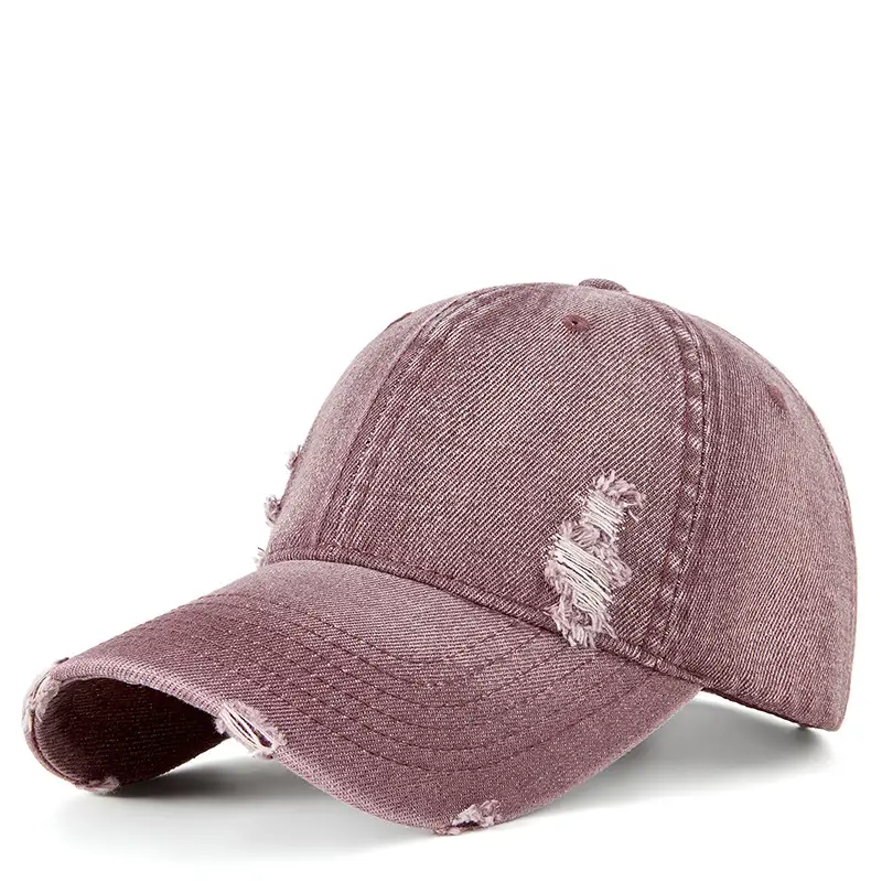 2025 Ripped Washed Cowboy Hat Blue for Men Women - Image 3