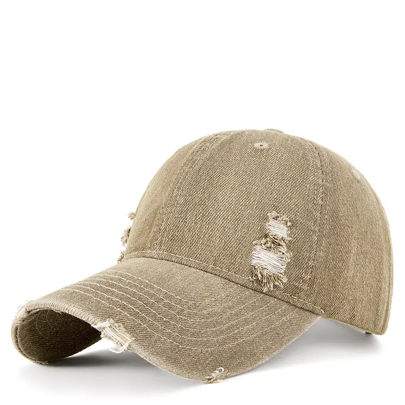 2025 Ripped Washed Cowboy Hat Blue for Men Women - Image 5