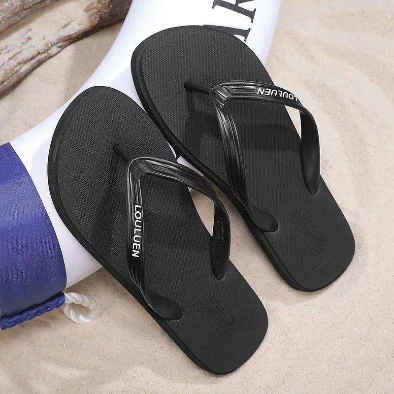 Wholesale Men's Slippers Summer New Non-slip Deodorant Outdoor Leisure Clip Flip Flops Beach Soft Bottom Sandals - Image 7