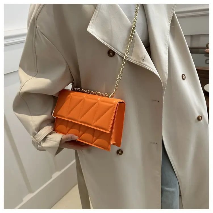 Orange Chain Crossbody Bag for Women 2024 — feature 13