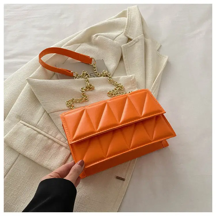 Orange Chain Crossbody Bag for Women 2024 — feature 44