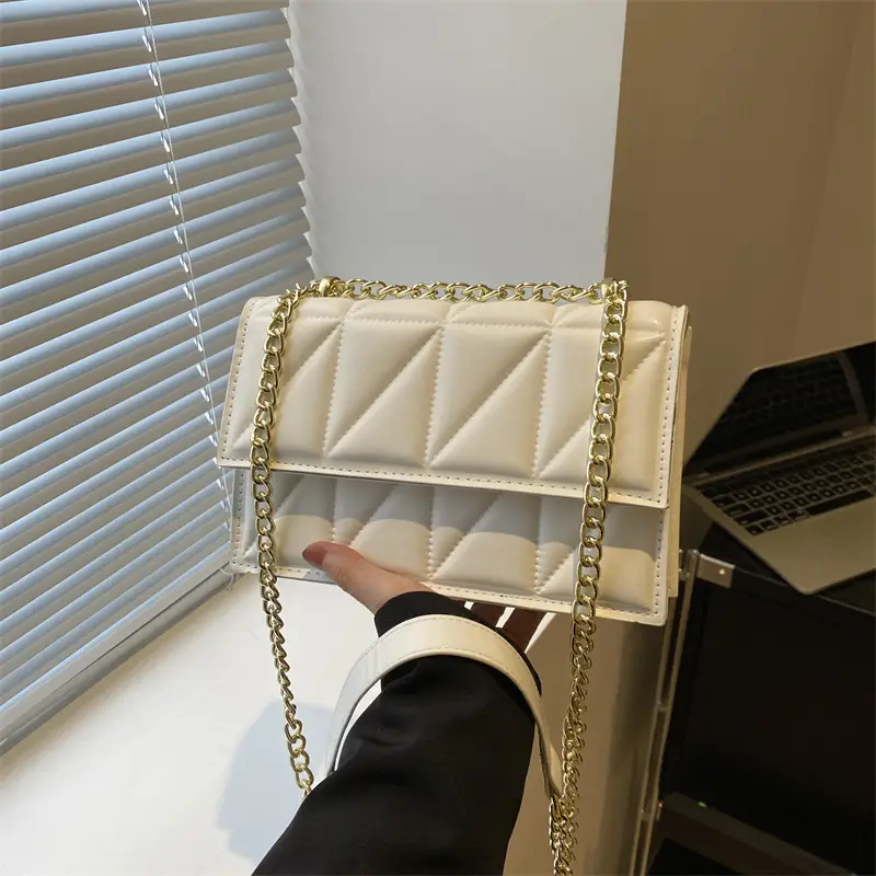 Orange Chain Crossbody Bag for Women 2024 - Image 2