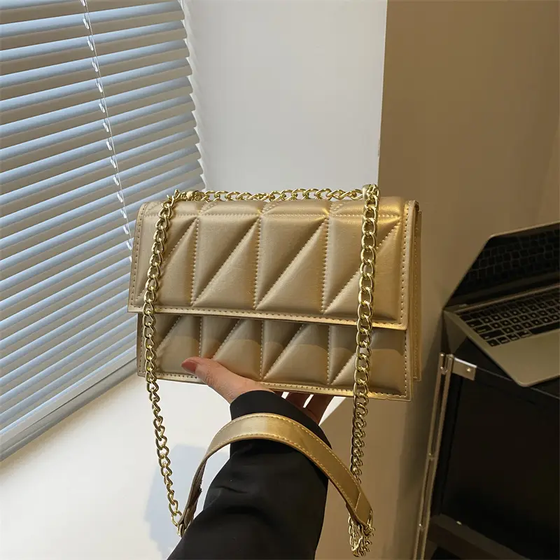 Orange Chain Crossbody Bag for Women 2024 - Image 4