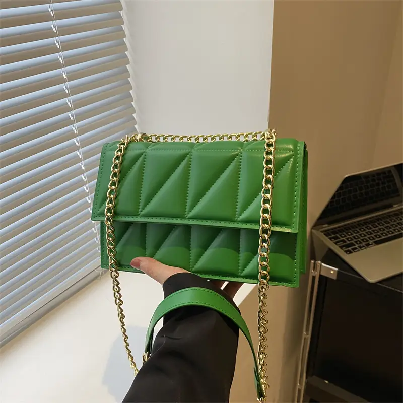Orange Chain Crossbody Bag for Women 2024 - Image 8