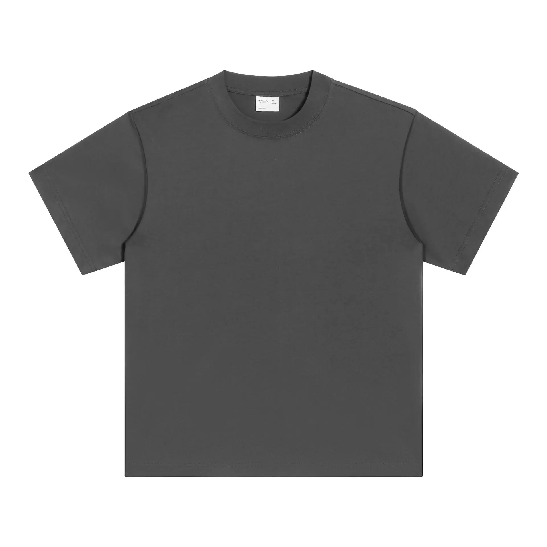 Men's Pink Cotton T-Shirt 300g Double Yarn - Image 11