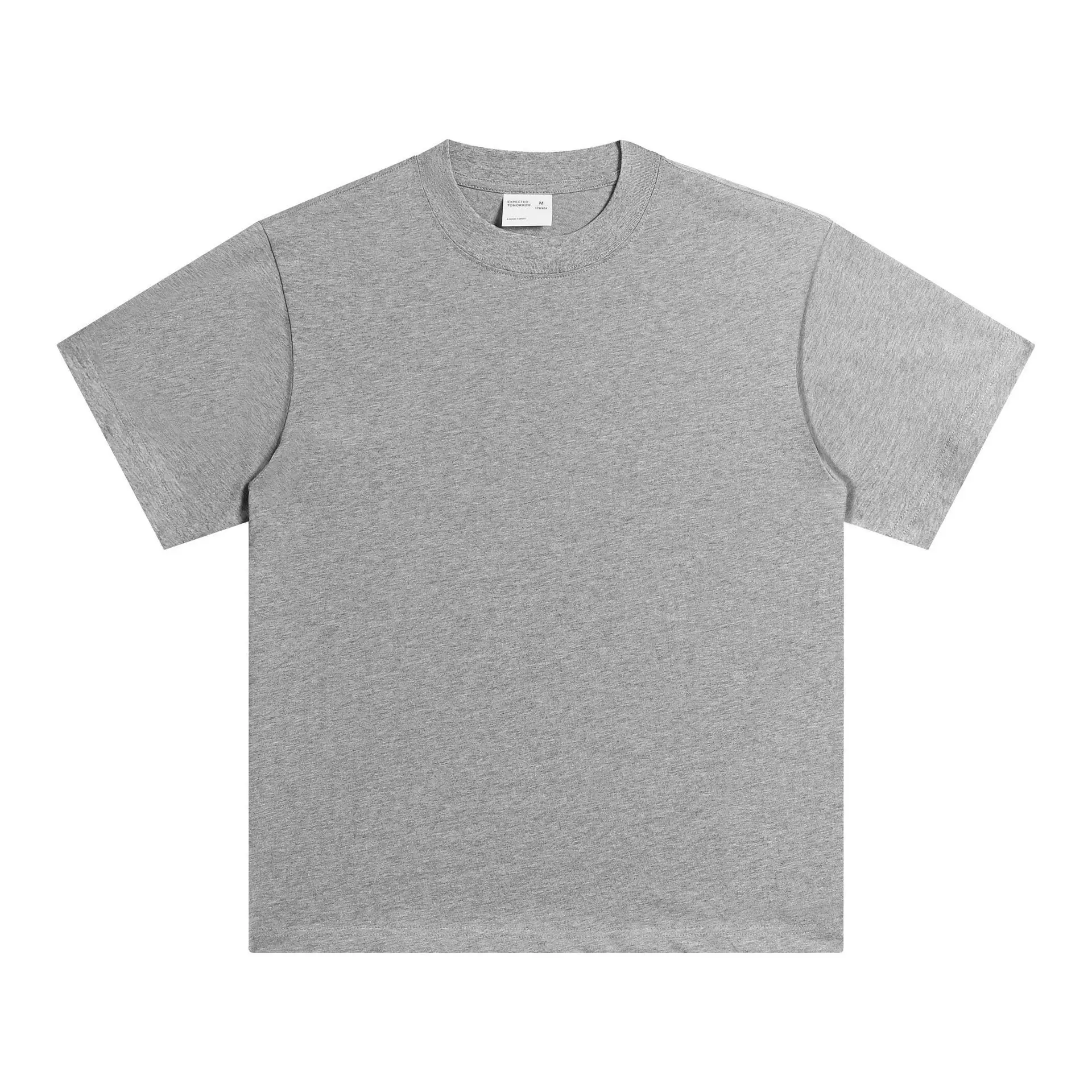 Men's Pink Cotton T-Shirt 300g Double Yarn - Image 12