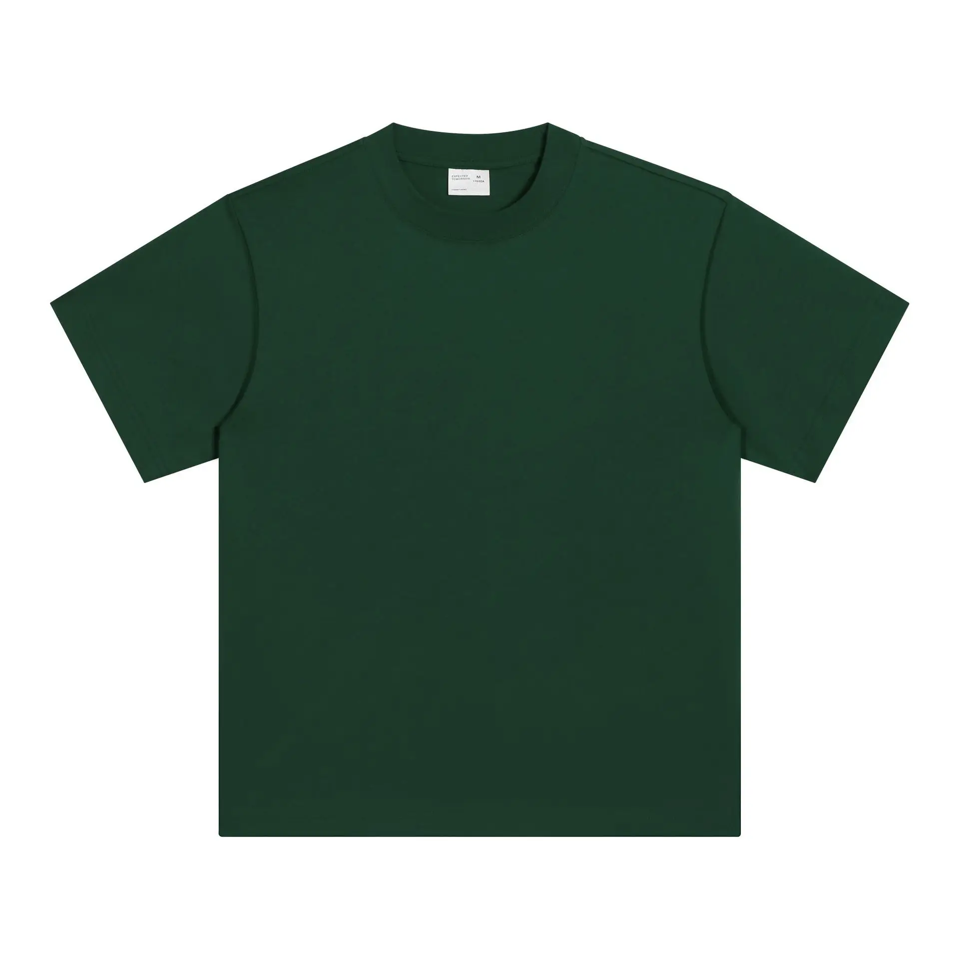 Men's Pink Cotton T-Shirt 300g Double Yarn - Image 14