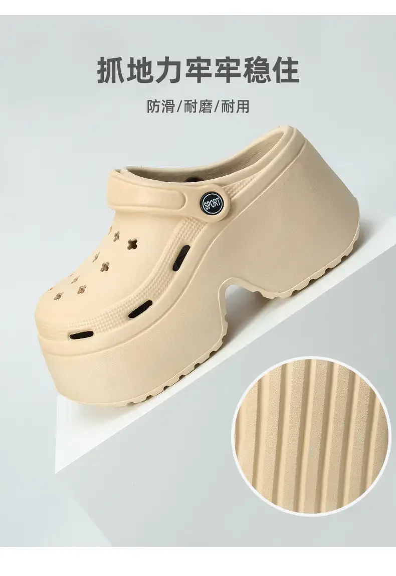 Women's White Cartoon Platform Sandals Summer — feature 10