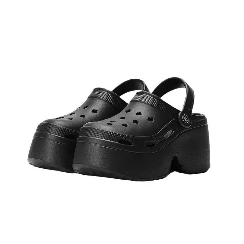 Women's White Cartoon Platform Sandals Summer