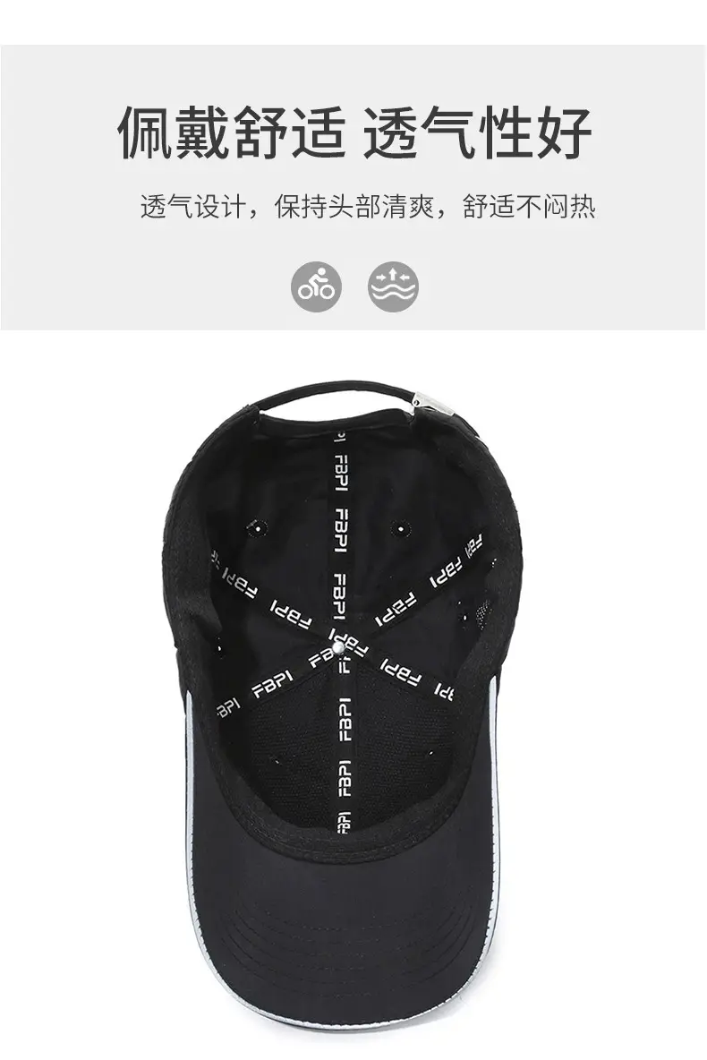 F88Pli Embroidered Baseball Cap for Men Women — feature 5