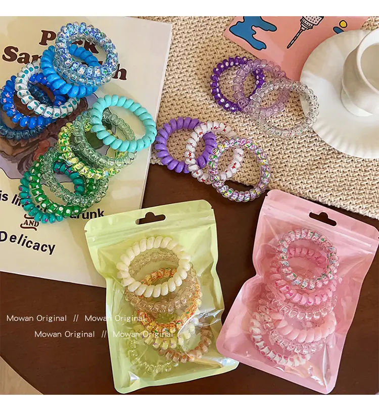 Gradient Color Hair Bands for Girls Summer Wear — feature 4