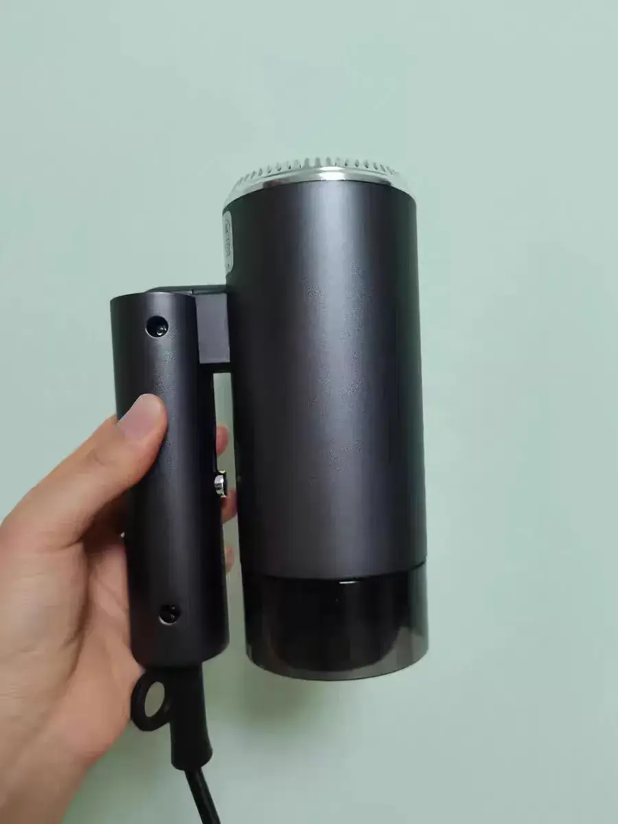1400W Hair Dryer Black for Home Use - Image 3
