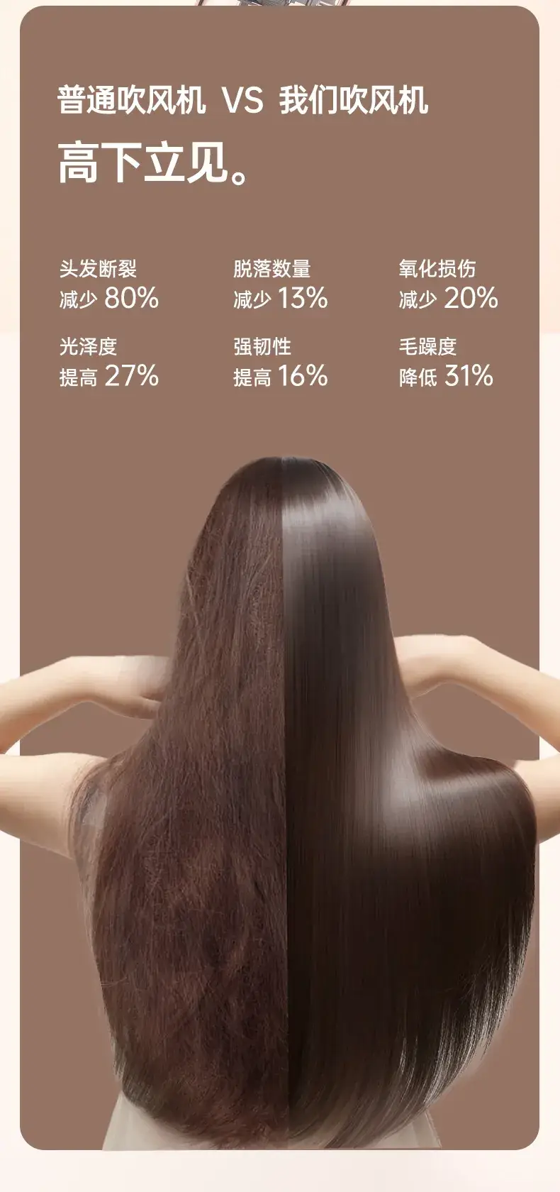 1400W Hair Dryer Black for Home Use — feature 14
