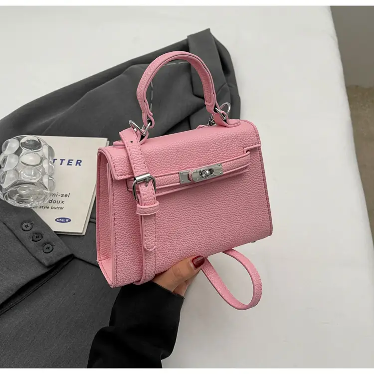 White Leather Shoulder Bag for Women 2024 Spring — feature 20