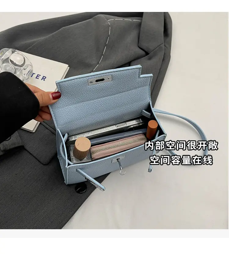 White Leather Shoulder Bag for Women 2024 Spring — feature 8