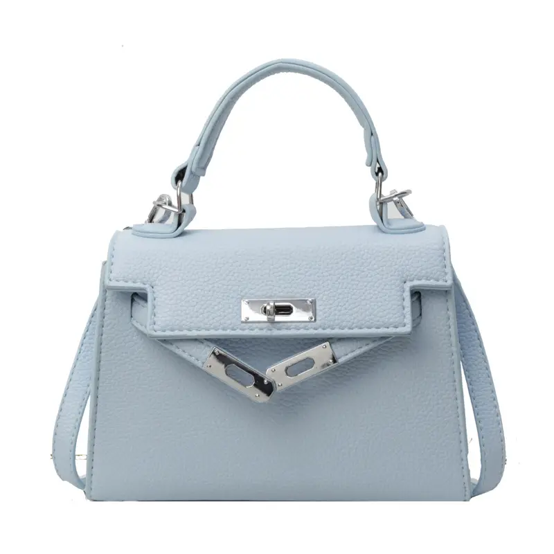 White Leather Shoulder Bag for Women 2024 Spring - Image 3