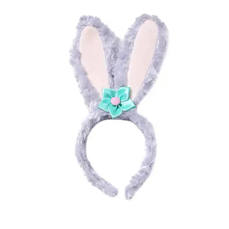 Cute Plush Bear Ear Headband for Girls - Image 8