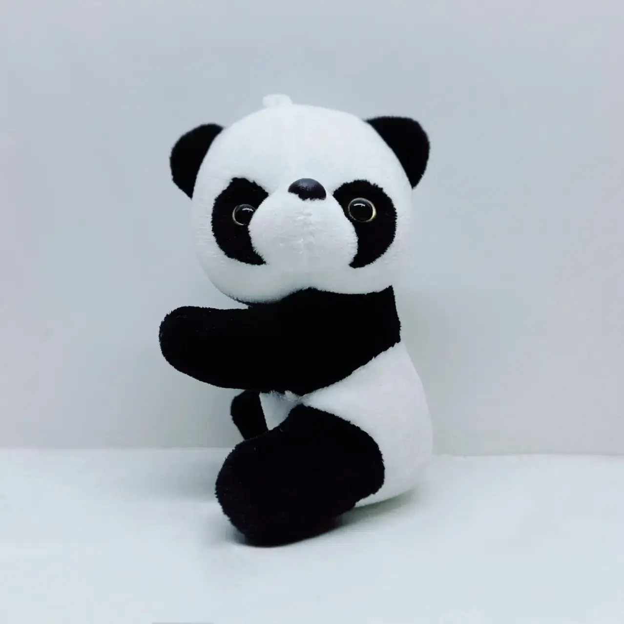 Cute Little Raccoon Plush Toy Doll with Hair Accessories - Image 5