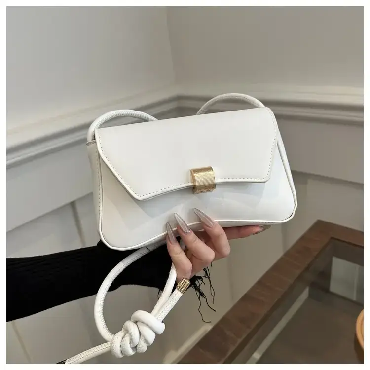 White French Style Shoulder Messenger Bag for Women - Image 9