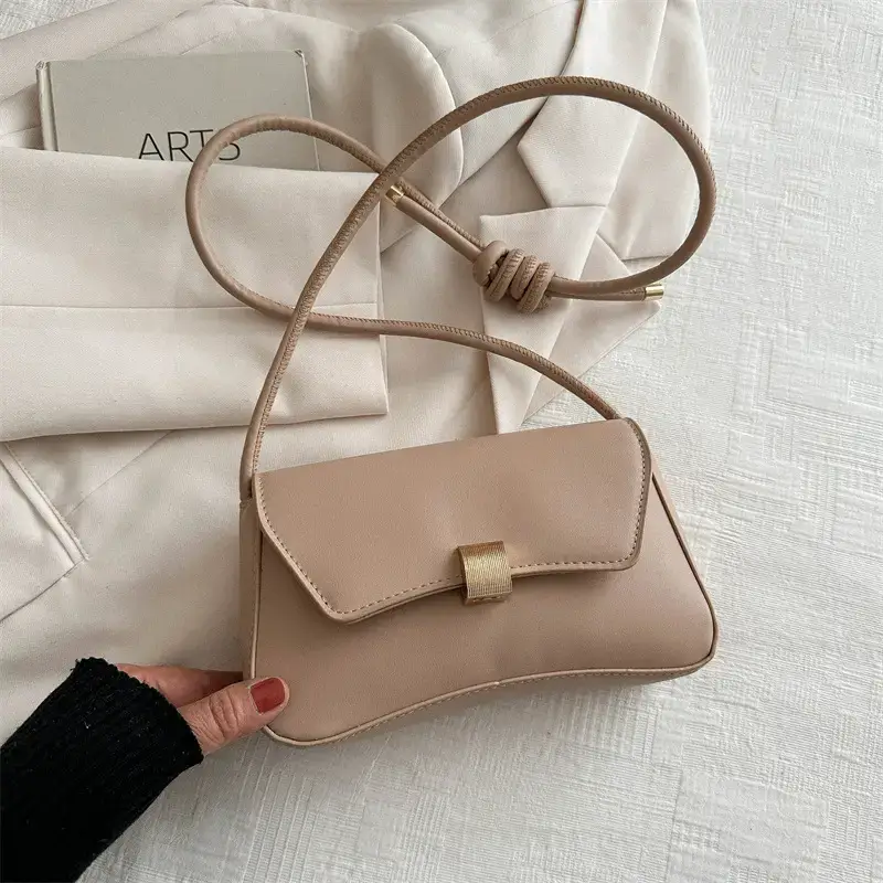 White French Style Shoulder Messenger Bag for Women - Image 2