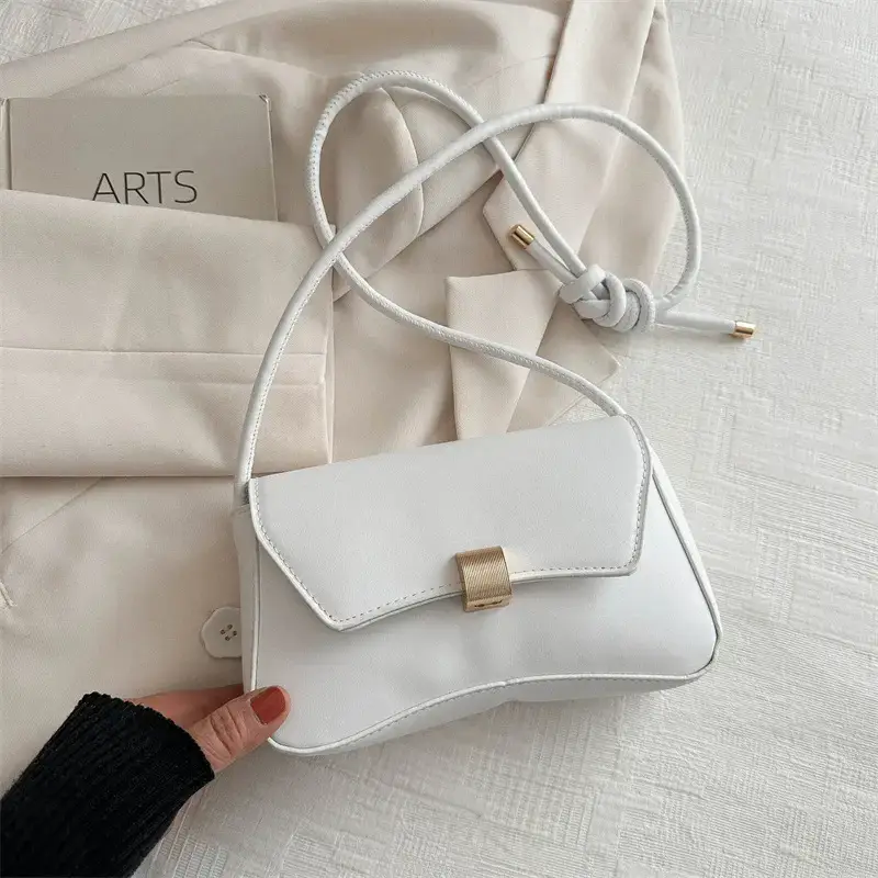 White French Style Shoulder Messenger Bag for Women - Image 3