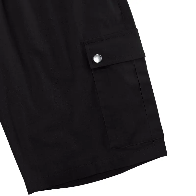 Men Bamboo Linen Casual Shorts Blue Drawstring Pocket — feature 32