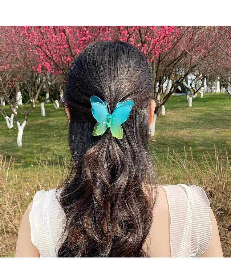 Spring Butterfly Hairpin Clip for Women — feature 2