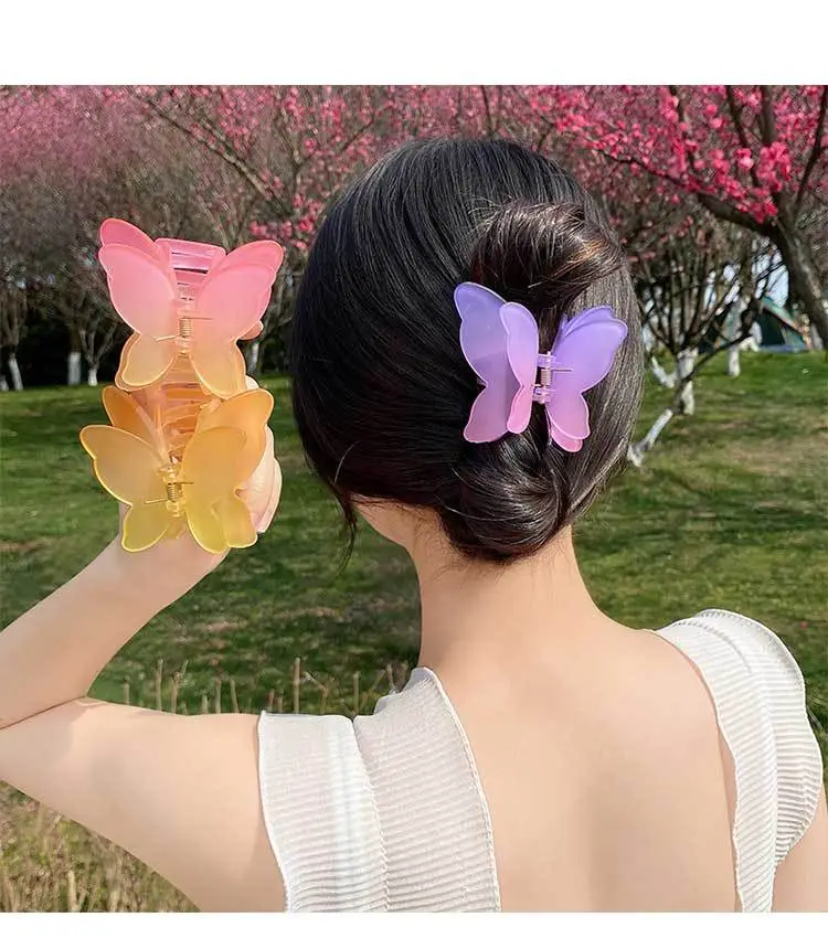 Spring Butterfly Hairpin Clip for Women — feature 7