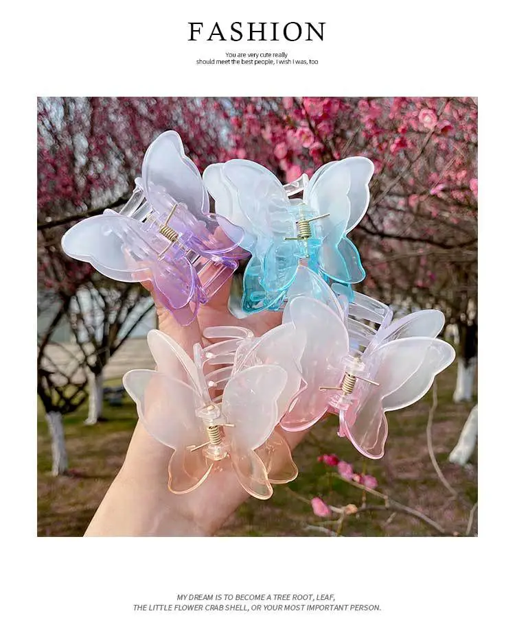 Spring Butterfly Hairpin Clip for Women — feature 8